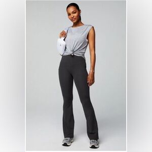 NWT- (34” TALL INSEAM)Fabletics Oasis Pureluxe HW Pocketed Kick Flare - MIDNIGHT